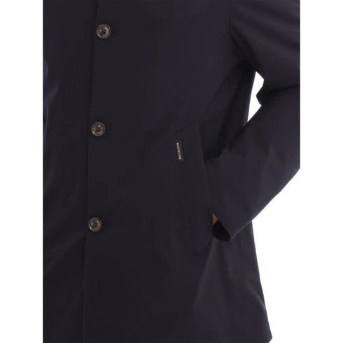 Montecore Giacca impermeabile Impermeabile Uomo in tessuto stretch Blu A23-MONTECOREF05MUCX721185-89-48 - Francavilla Moda